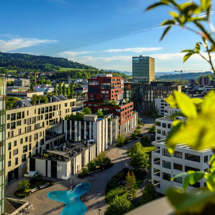 Novartis und Hochschule Luzern, Suurstoffi, Rotkreuz