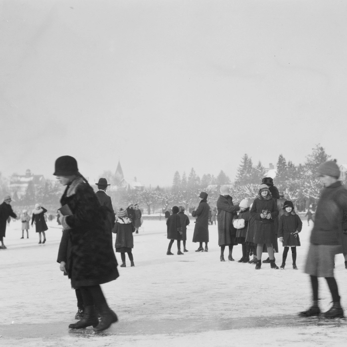 Seegfrörni Zugersee - vermutlich 1929