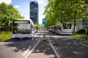 Visualisierung Doppelgelenkbusse
