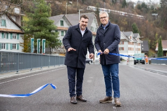 Eröffnung Brücke Seefeld Walchwil 1
