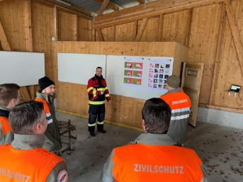 Bild 3: Ausbildung Brandbekämpfung