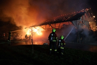 Menzingen: Scheune abgebrannt