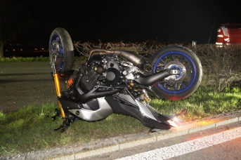 Motorradfahrer ist tödlich verunglückt