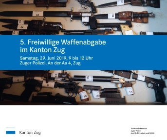 Flyer Waffenabgabe