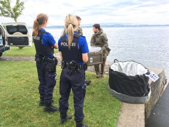 Blindgänger gefunden und geborgen
