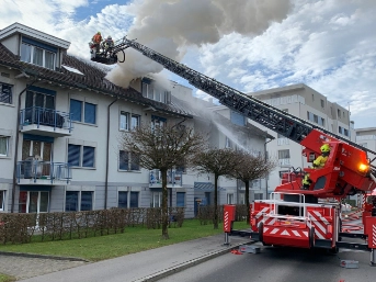 Wohnung nach Brand unbewohnbar