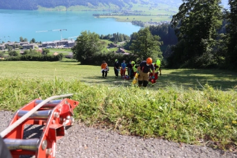 Velofahrer bei Selbstunfall erheblich verletzt