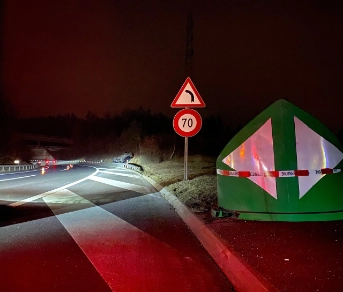 Alkoholfahrt endet auf dem Dach
