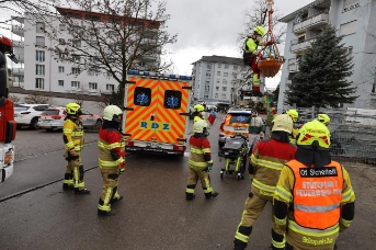 Feuerwehreinsatz nach Arbeitsunfall