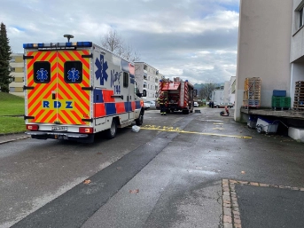 Feuerwehreinsatz wegen Tumblerbrand