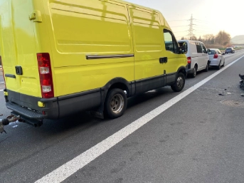 Auffahrunfall im Morgenverkehr