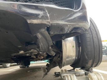 Totalschaden am Rolls Royce