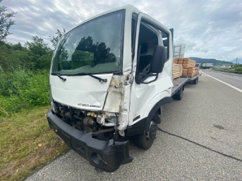 Unfall auf der Autobahn