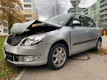 Alkoholisiert ins Heck geprallt