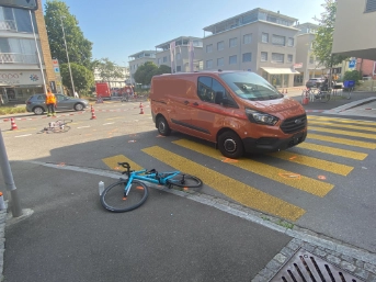 Schwerer Verkehrsunfall im Dorfzentrum