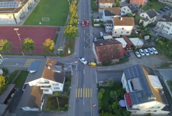 Frontalkollision im Morgenverkehr
