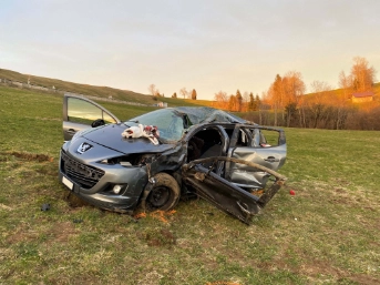 Selbstunfall auf dem Ratenpass