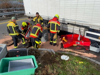 Treibstoff ausgelaufen