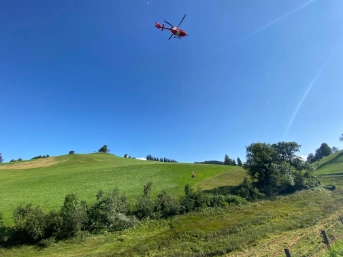 Schutzengel fliegt mit