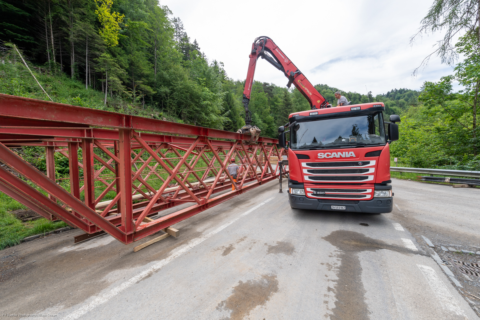TBA KUBA KS 381 Nidfuren Schmittli Brügglitobelbrücke